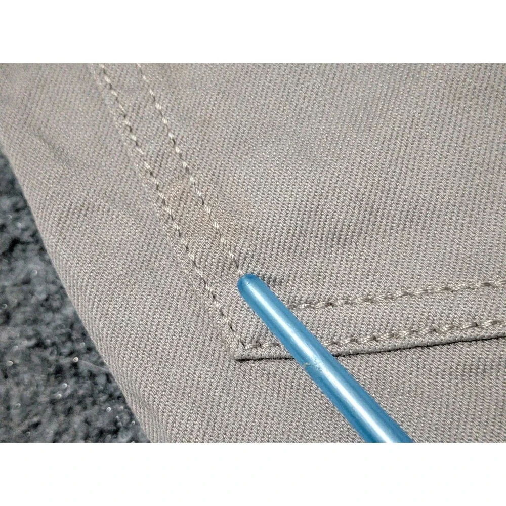 Brioni Stelvio Pants Mens 34 (31x33) Straight Leg Gray